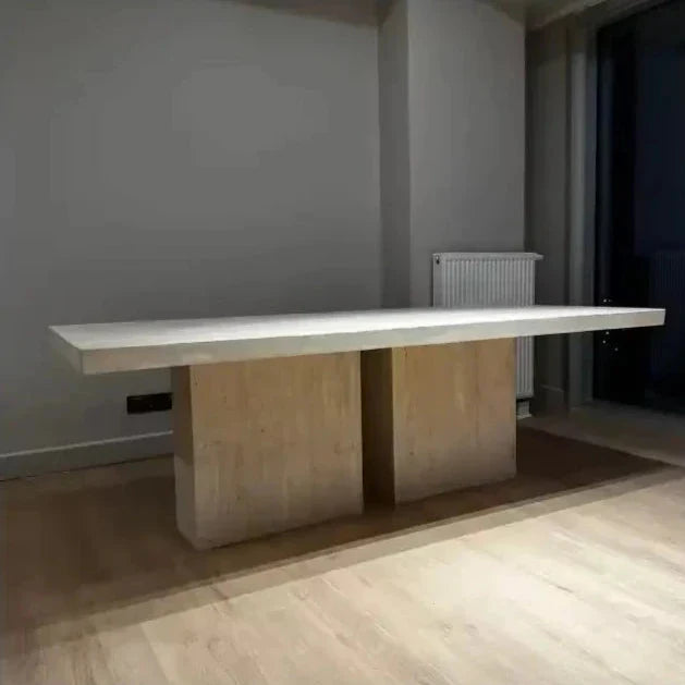 Dina Marble Dining Table - Urban Ashram