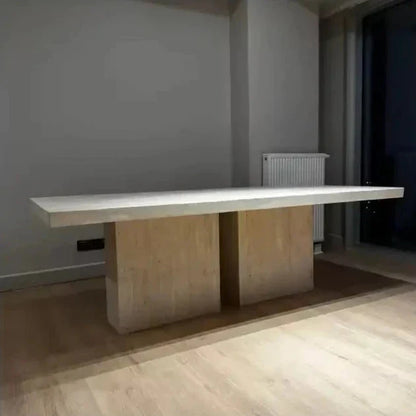 Dina Marble Dining Table - Urban Ashram