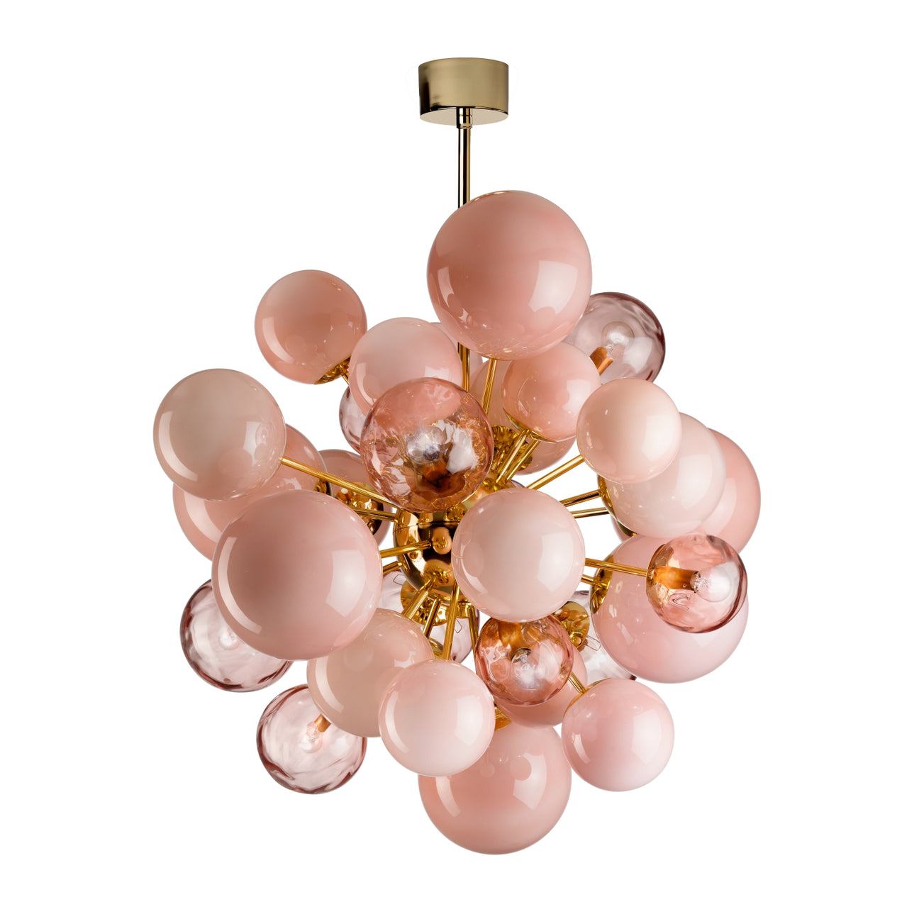 Luna Rosé Murano Chandelier
