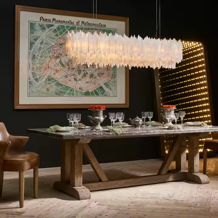 Selenite Chandelier