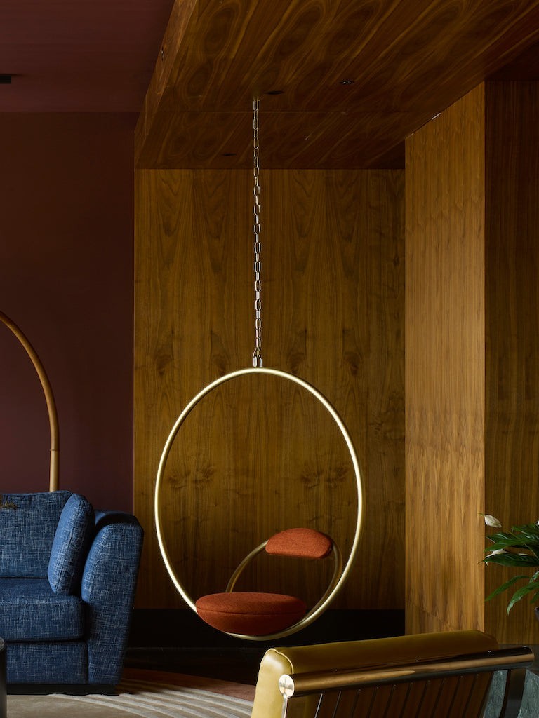 Hanging Hoop Chair at Nobu Hotel Penthouse, London