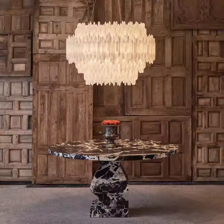 Selenite Chandelier