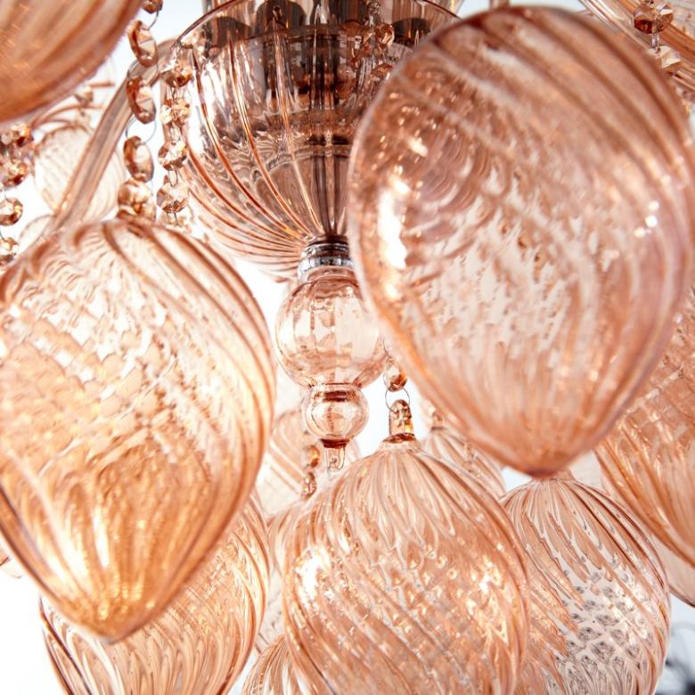 Bella Murano Chandelier – rear view