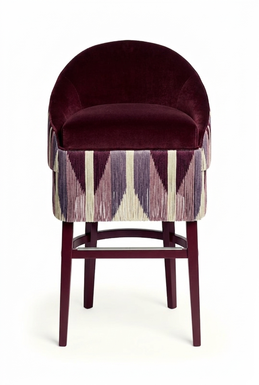 Atelier Fringe Bar Stool