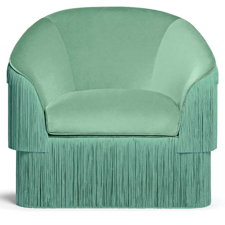 Atelier Fringe Armchair – feature detail