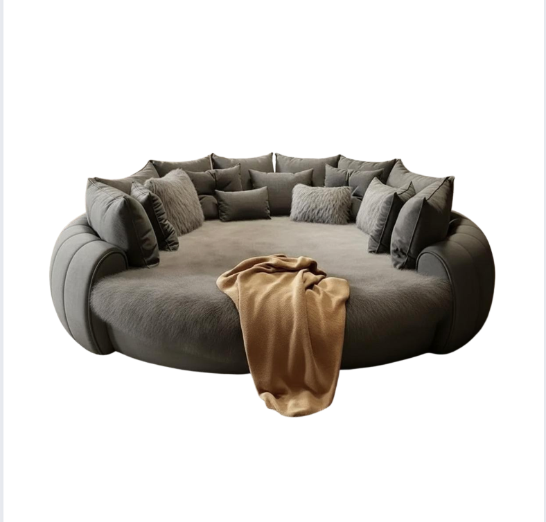 Dream Lounger Luxe Round Movie Bed HD