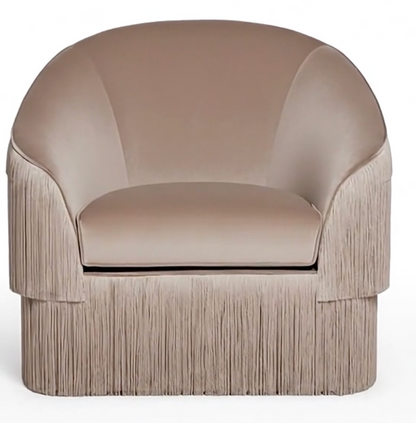 Atelier Fringe Armchair – top-down view