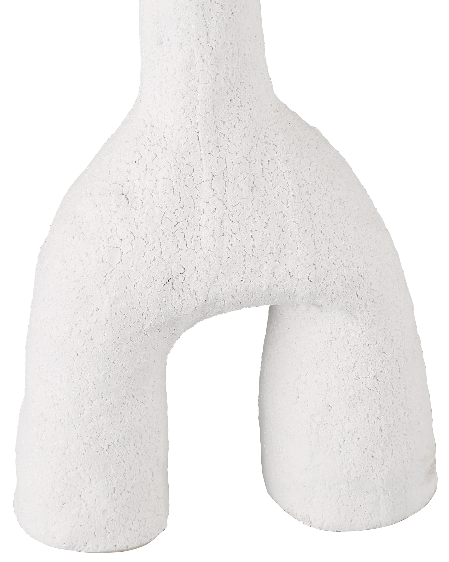 Zante Matte White Ceramic Vases - Set of 3 Modern Decorative Vessels