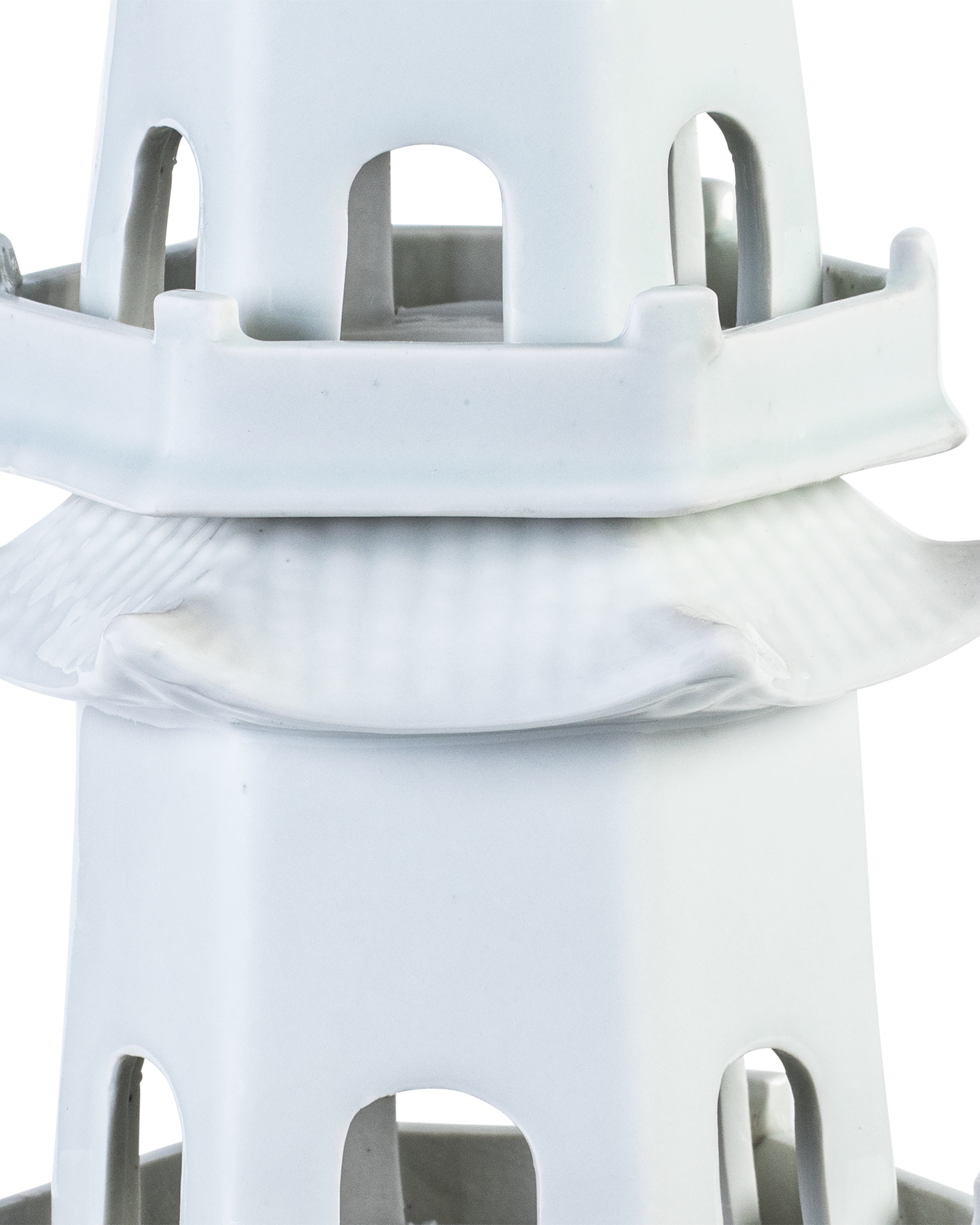 White Tower of Enlightenment - Modern Sculptural Decor - Urban Ashram