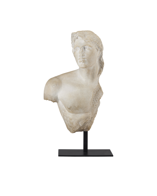 Young Royal Greek Torso Sculpture - Classical Decorative Art Piece - Urban Ashram