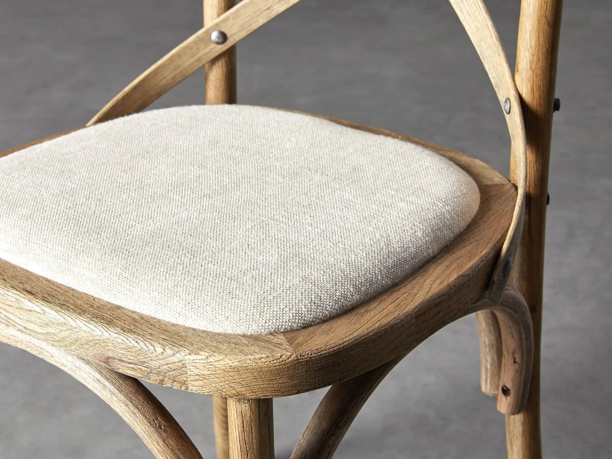 Bajus Cross Back Chair Set of 2 - Urban Ashram