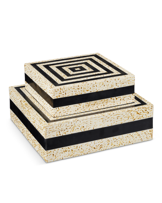 Taurus Decorative Box Set - Elegant Storage Solutions - Urban Ashram