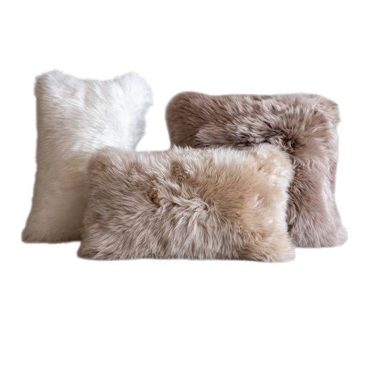 Sheepskin Decorative Pillows - Urban Ashram