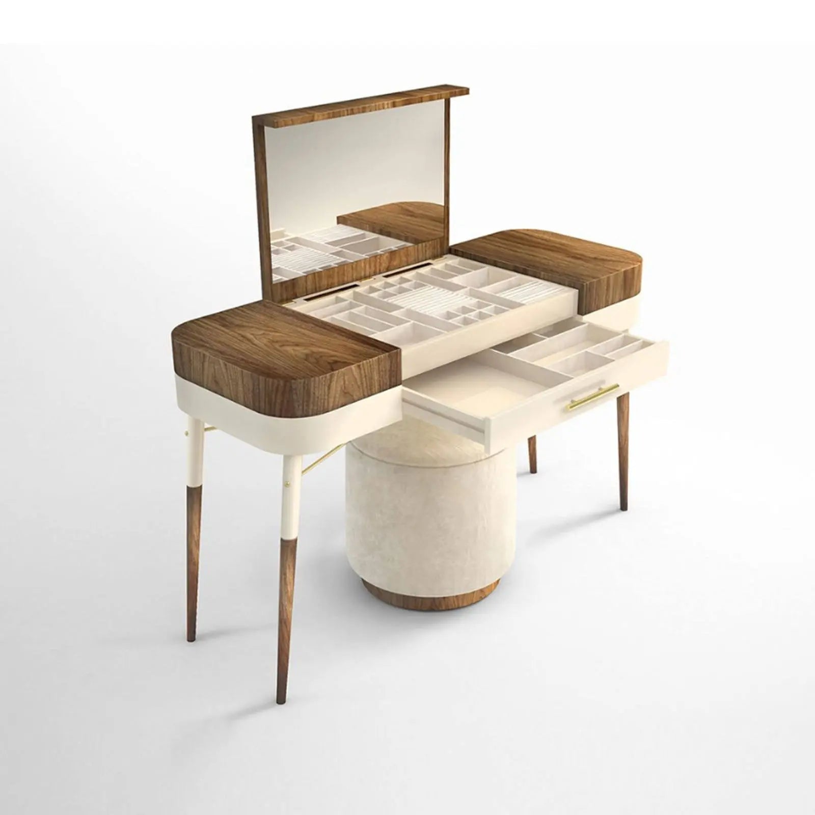 mid century modern dressing table Delilah Mid Century Dressing Table