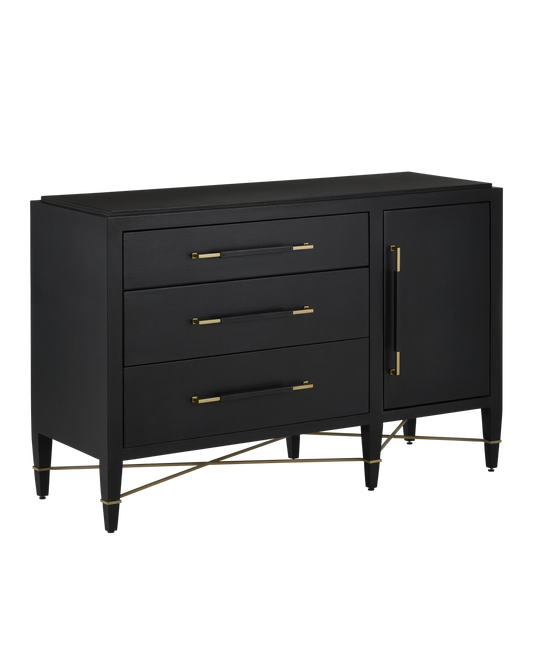 Verona Chanterelle Three-Drawer Chest - Elegant Storage Cabinet - Urban Ashram