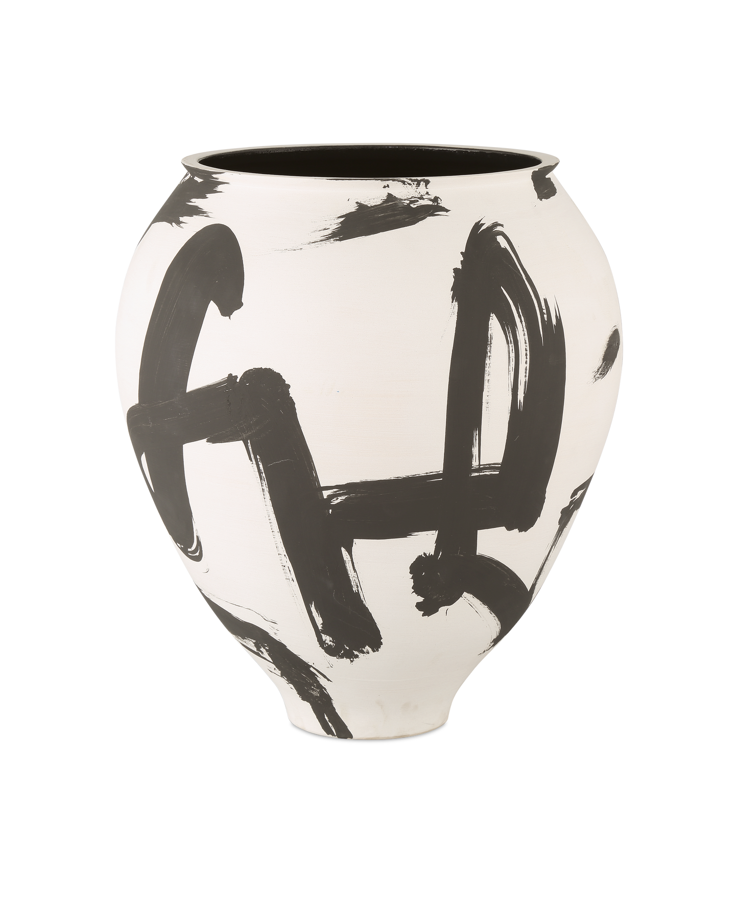 Kenzo Large Ceramic Vase - Contemporary Decorative Accent - Urban Ashram