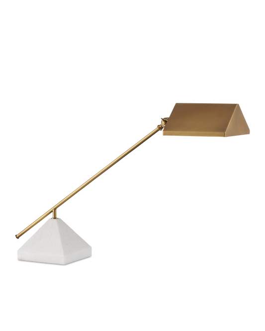 Repertoire Brass Desk Lamp - Vintage-Inspired Office Lighting - Urban Ashram