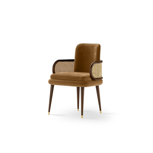 Icon Velvet Armchair