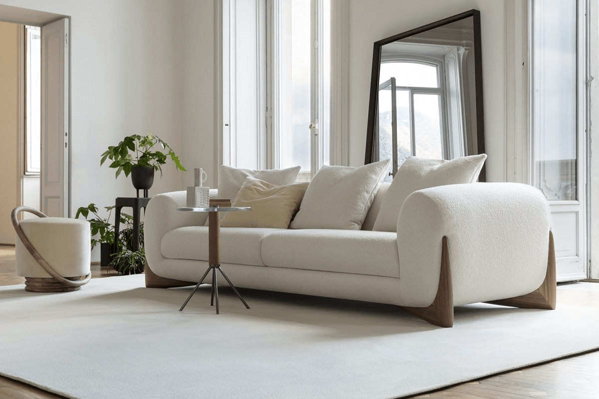 Kelly Bouclé Sofa - Urban Ashram