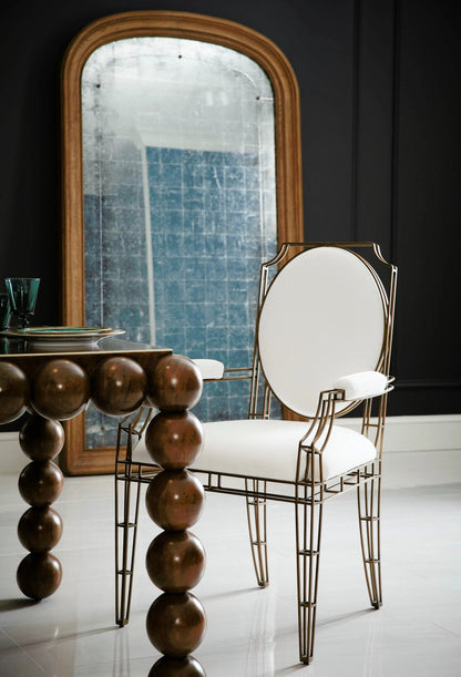 Orb Rectangular Dining Table – texture detail