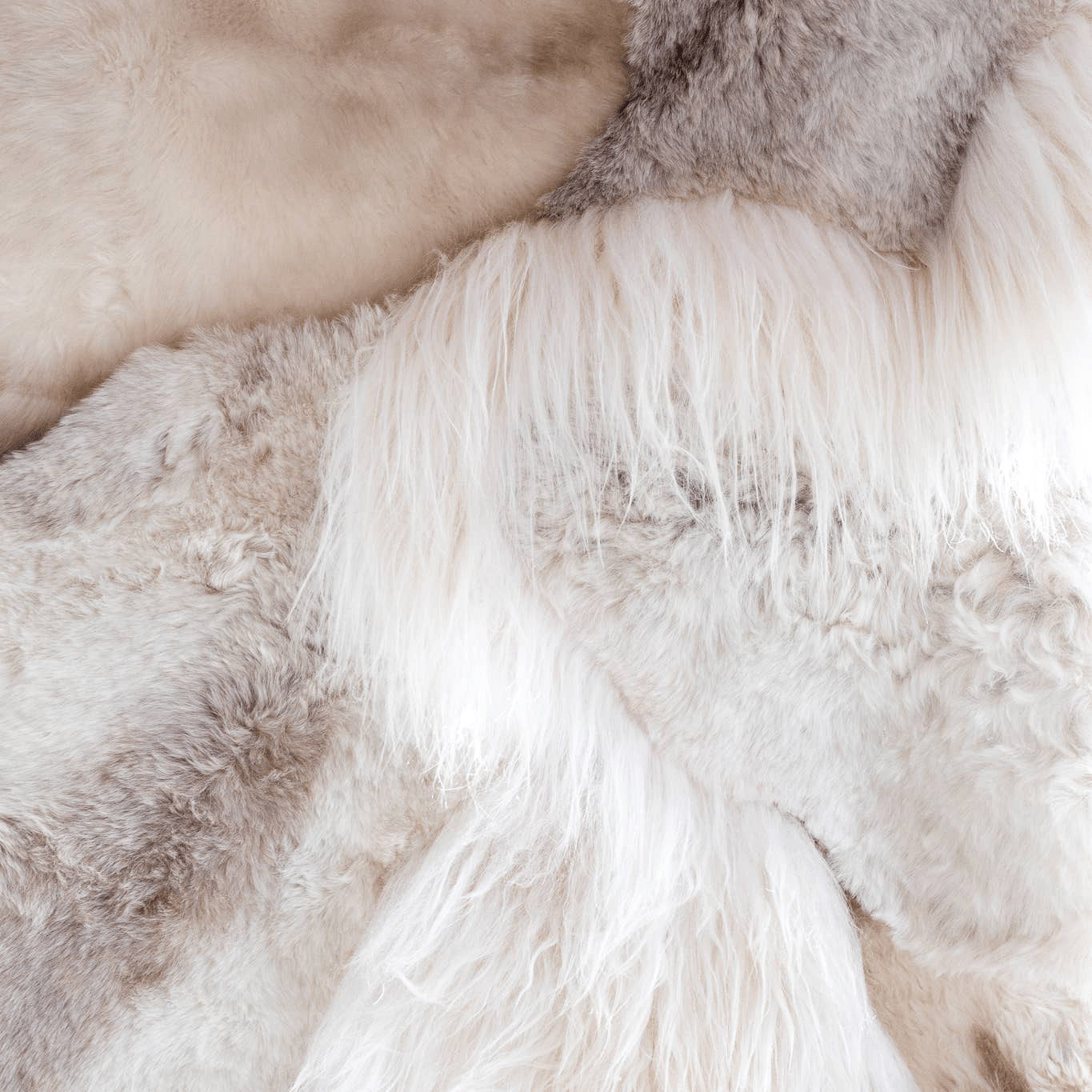 Melange Sheepskin Rug | Melange - Urban Ashram