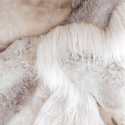 Melange Sheepskin Rug | Melange - Urban Ashram