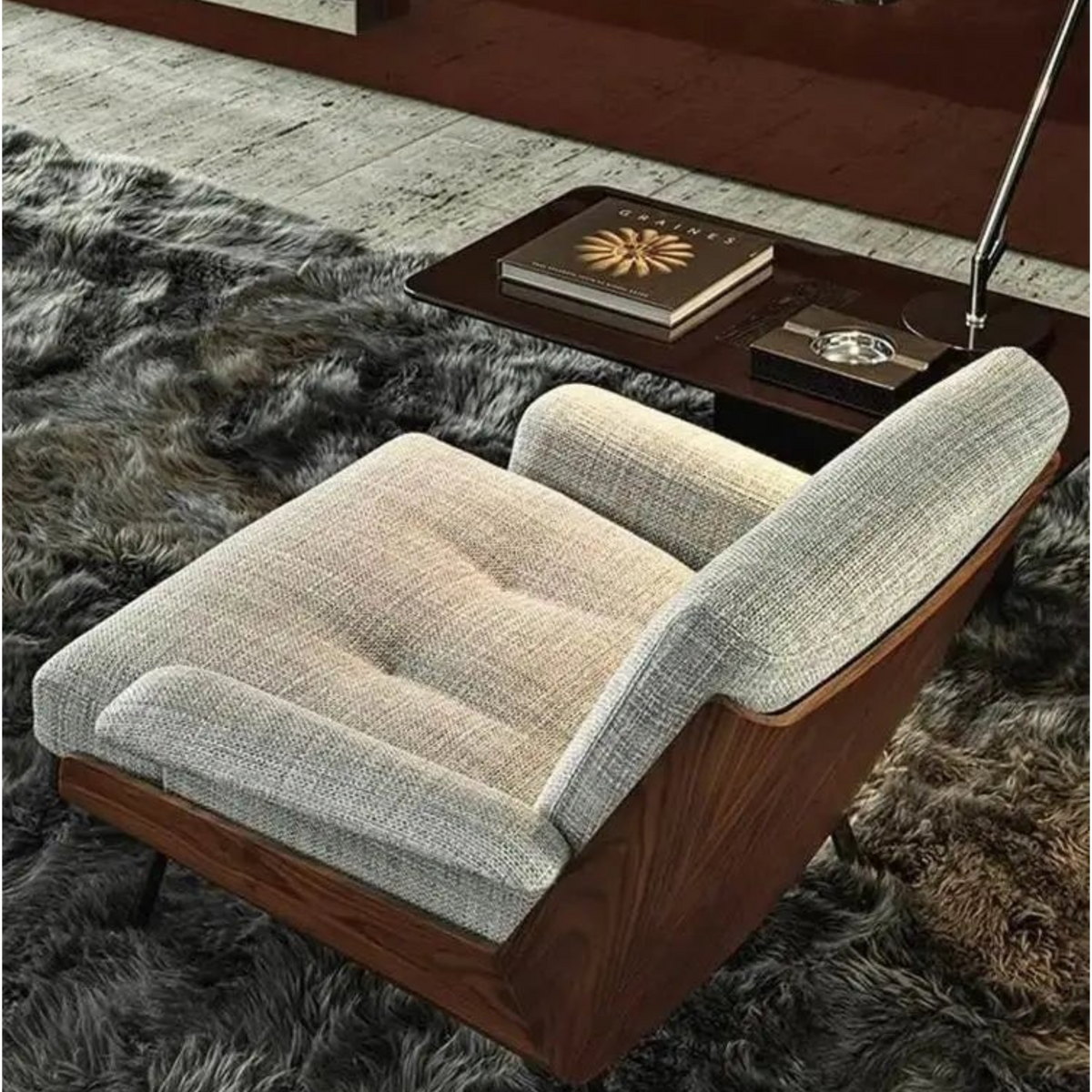 Nordic Gentlemen Chair – feature detail