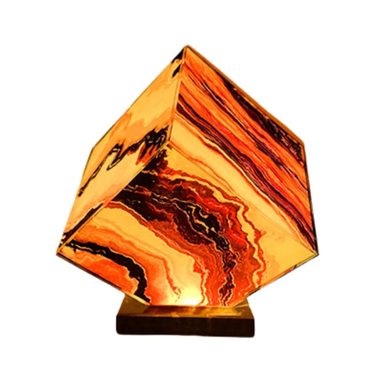 Onyx Energy Cube Desk Lamp - Urban Ashram