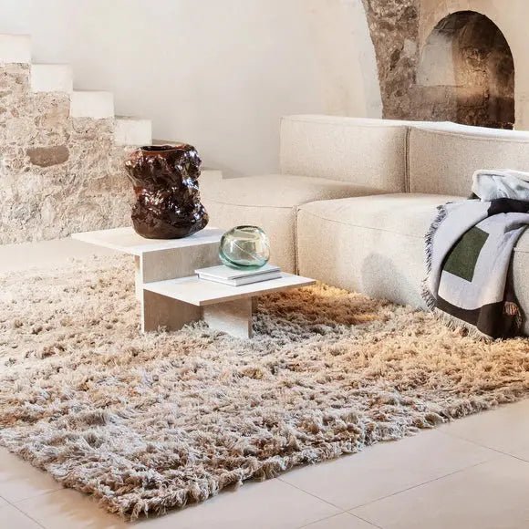 Sensei Travertine Coffee Table - Urban Ashram