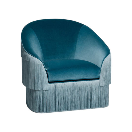 Muna Fringes Armchair - Urban Ashram