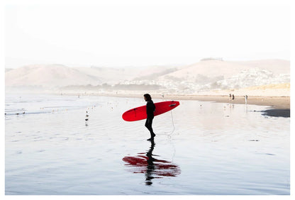 Surf the Way” by J. Bishop | Gallery‑Quality Coastal Photography Print - Urban Ashram