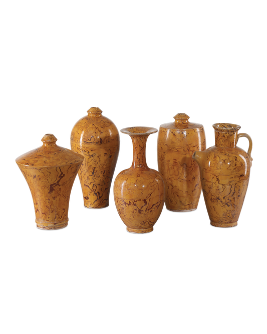 Romulus Vase Set - Elegant Assorted Decorative Vases - Urban Ashram