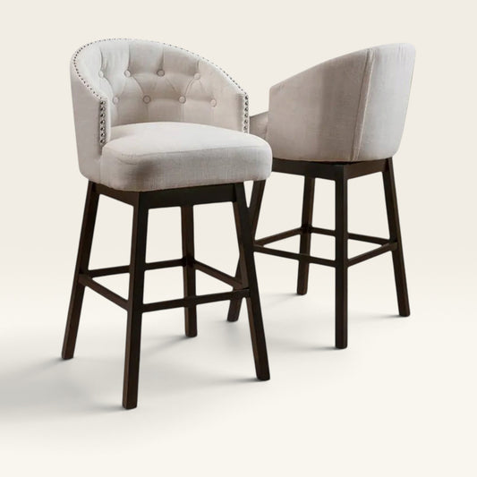 Haven Studio Swivel Bar Chairs Set of 2