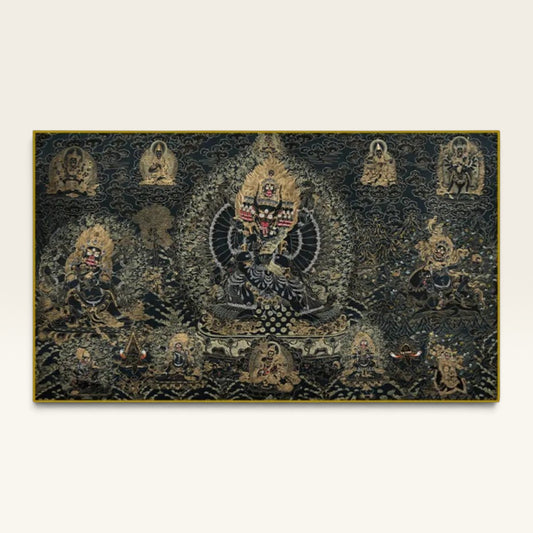 Thangka Buddha Style Tapestry