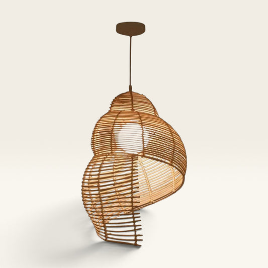 Conch Bamboo Pendant