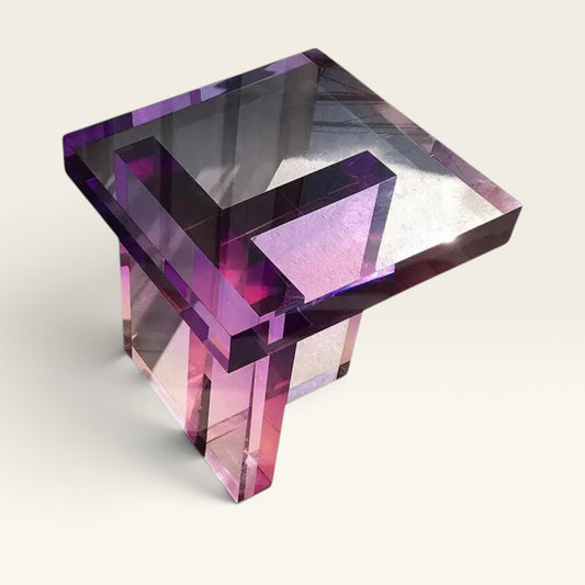 Mesa Acrylic Side Table