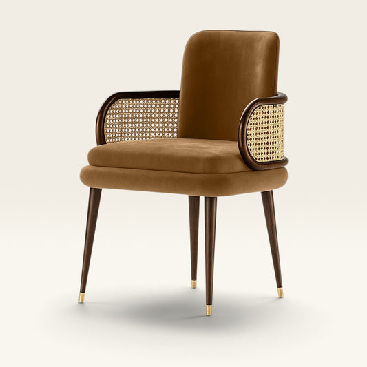Icon Velvet Armchair