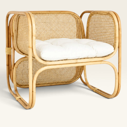 Morocco Style Rattan Armchair