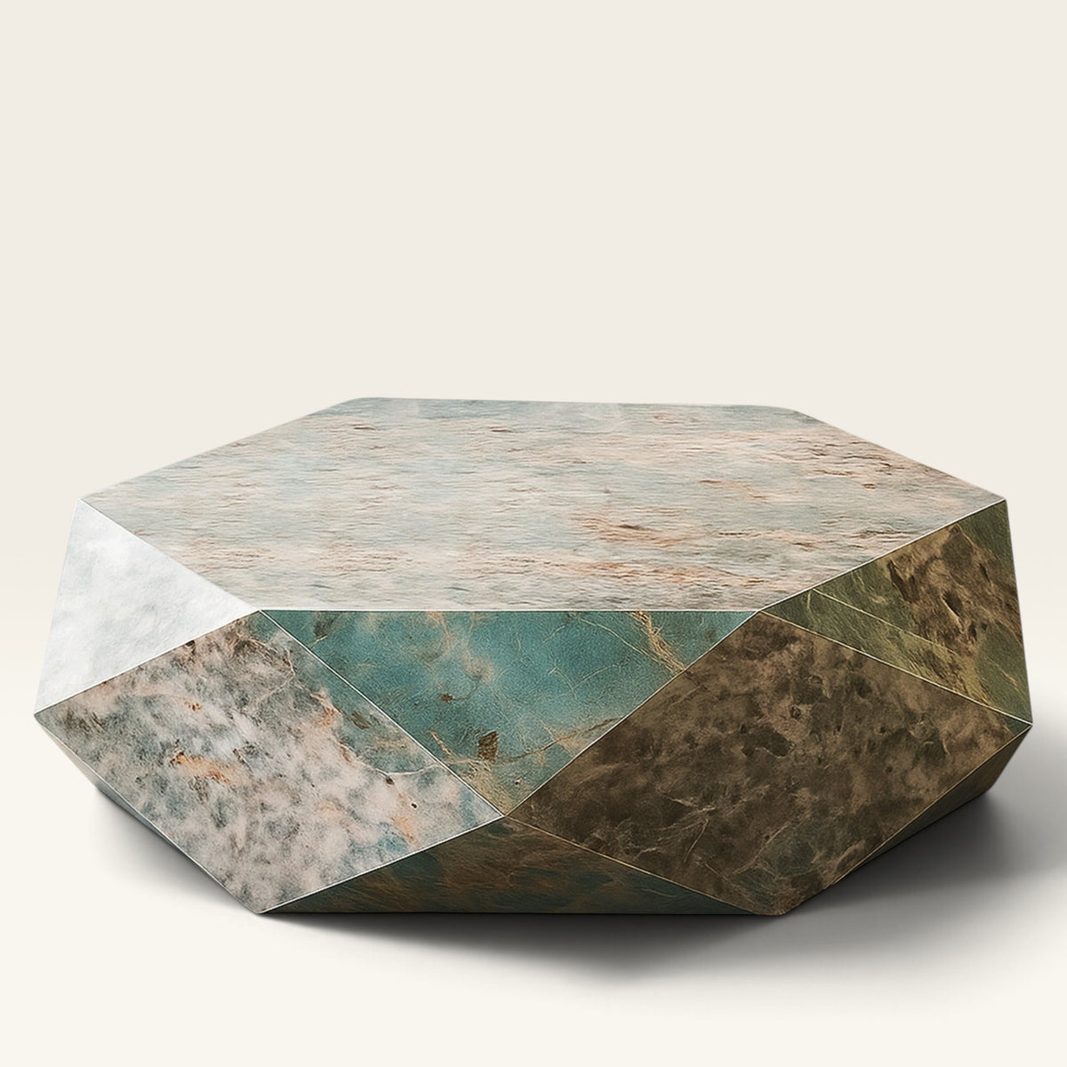 Calcutta Sintered Stone Coffee Table