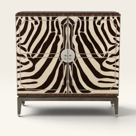 Vann Zebra Savannah Console Cabinet