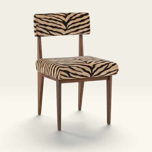 Savannah Stripes Zebra Dining Chair