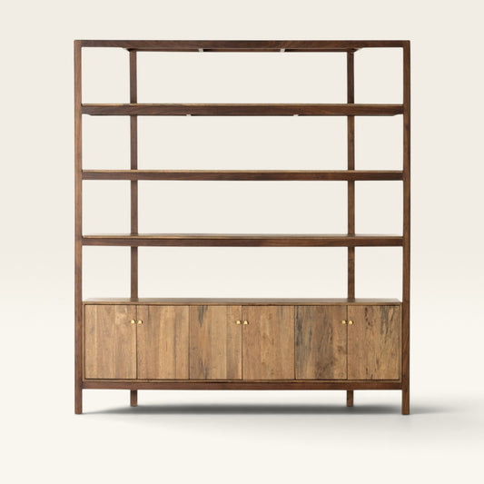Reza Wide Bookcase