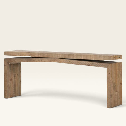 Matthes Console Table-Sierra Rustic Natural