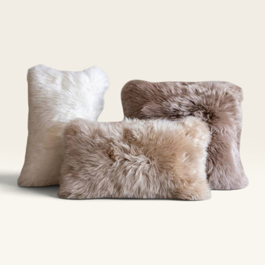 Sheepskin Decorative Pillows