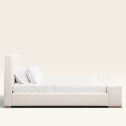 Serene Low-Profile Upholstered Bed