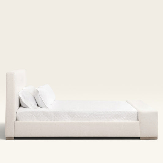 Serene Low-Profile Upholstered Bed