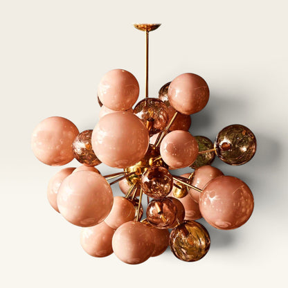 Luna Rosé Murano Chandelier