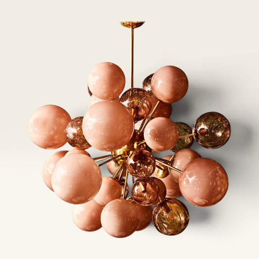 Luna Rosé Murano Chandelier