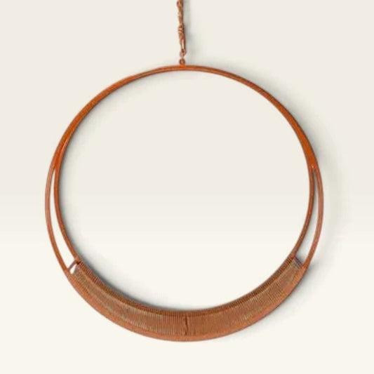 Rattan Rope Circle Swing Chair