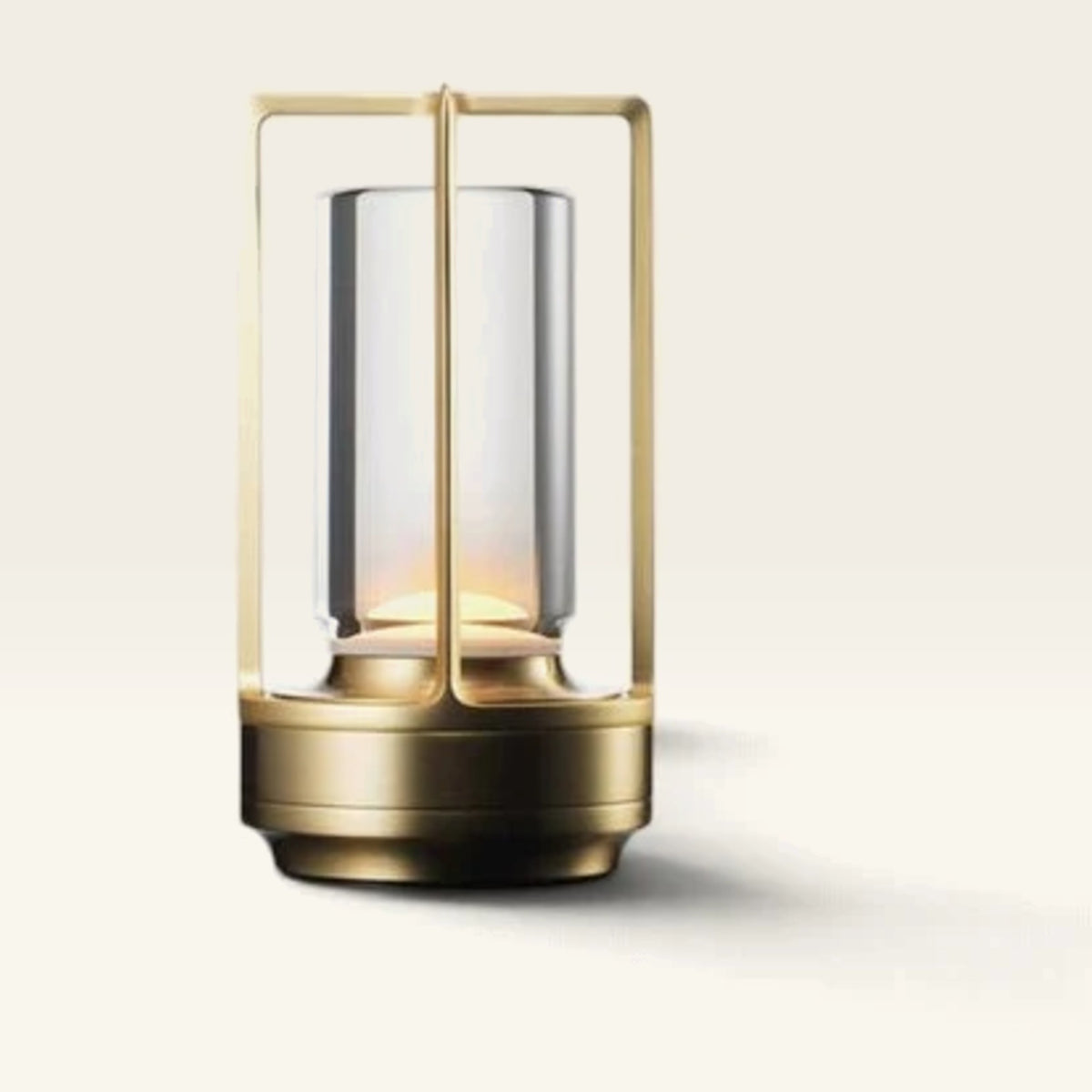 Elegant Crystal Table Lamp - Wireless & Dimmable